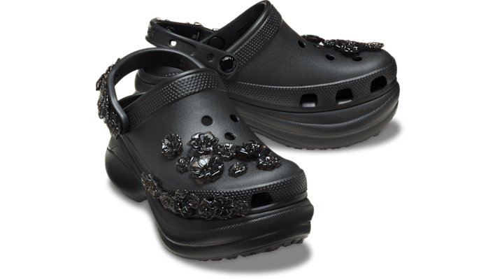 Crocs | Women | Bae Translucent Floral | Clogs | Black | - 213120-001