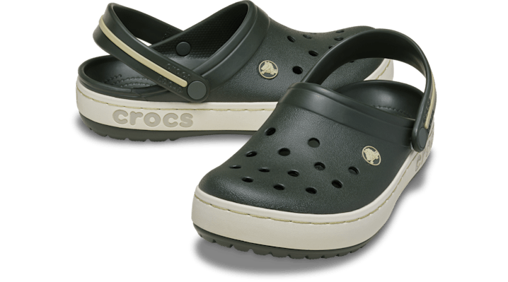 Crocs | Unisex | Crocband Heritage | Clogs | Field Green | - 213224-3CM