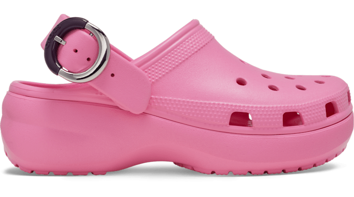 Crocs Classic Platform Dipped Buckle Sabots Femmes - vue 7