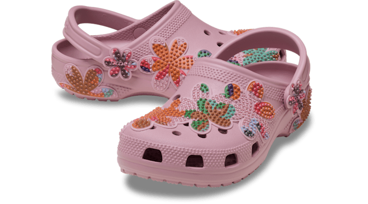 Crocs unisex Classic Summer Beaded Clogs Mauve - 213237-5AD