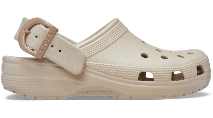 Crocs Classic Enamel Buckle Sabots Unisex Vapor Ice - vue 5