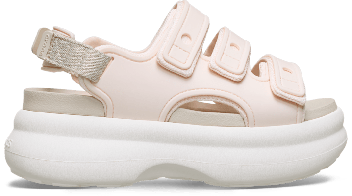 Crocs Soho Shimmer Sport Sandales Femmes IceFrappéChalk - vue 1