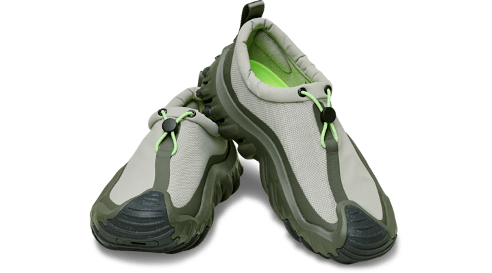 Crocs unisex Echo Element Sneakers Dusty Olive/Lime Burst - 213455-3DI