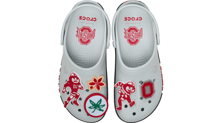 Crocs Collegiate Ohio State Buckeyes Crocband Clogs, Men's, M5/W7