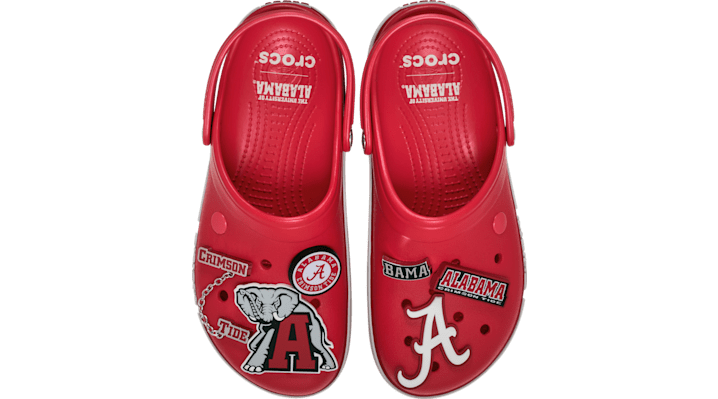 Crocs Collegiate Alabama Crimson Tide Crocband Clogs, Men's, M4/W6