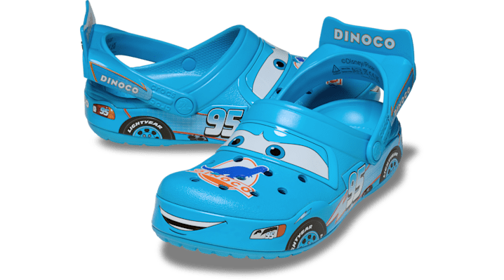 Lightning Mcqueen x Crocs Classic Clog 'Dinoco' | Blue | Men's Size 11 - 213582-90H
