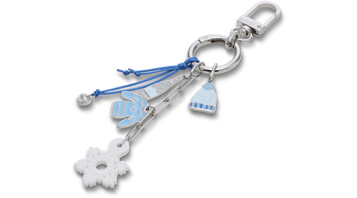 

Fair Isle Ice Bag Charm