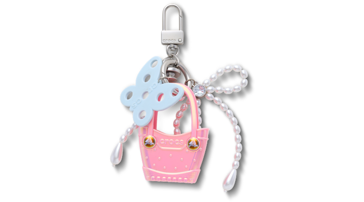 Pink Mini Micro Tote Bag Charm