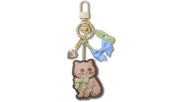 Romantic Persian Kitten Bag Charm