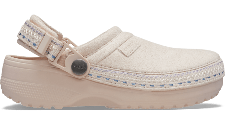 Kids' Crafted Vegan Suede Stitch Clog