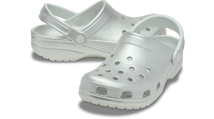 Crocs unisex Classic Tinted Metallic Clogs Moonlight - 214010-1NK