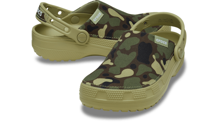 Crocs  Clogs (Shoes) Classic Crafted Camo Clog  (women) - 214046-3DD