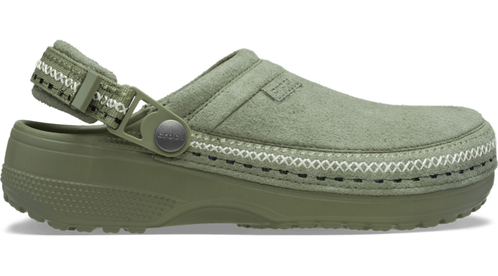 Sabots Crocs Cs Crafted Vegan Suede Stitch 36 / - vue 3