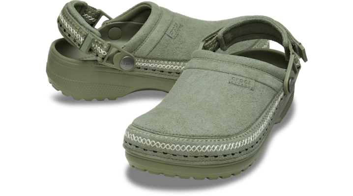 Crocs | Unisex | Crafted Vegan Suede Stitch | Clogs | Cargo | - 214048-3BX
