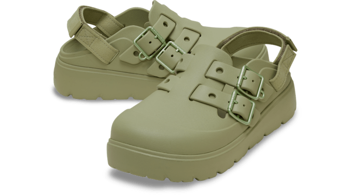 Crocs | Women | Loaferette | Clogs | Tac Green | - 214105-3DD
