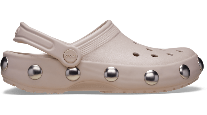 Crocs Classic Big Studded Sabots Unisex Cocoa Crème - vue 2