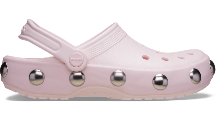 Crocs Classic Big Studded Sabots Unisex Cocoa Crème - vue 4