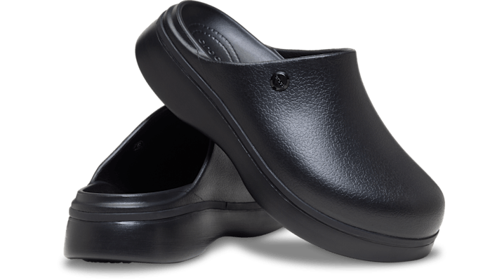 Crocs | Women | Dylan Notched | Clogs | Black | - 214273-001