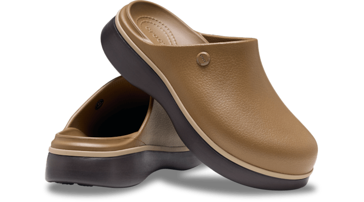 Crocs | Women | Dylan Notched | Clogs | Sepia/Multi | - 214273-2EZ