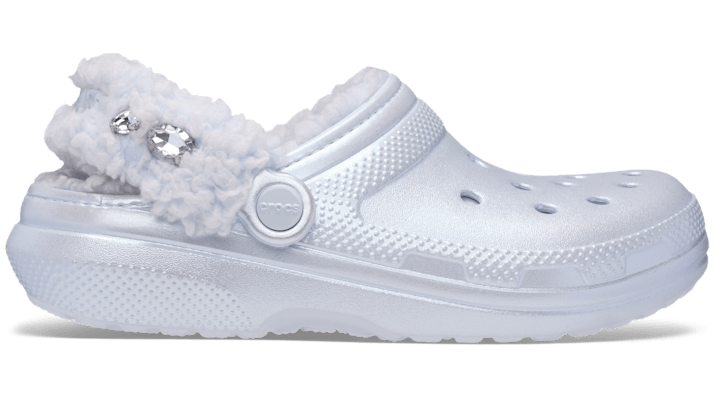 Crocs | Unisex | Classic Fleece Lined Metallic Gems  | Clogs |  | 42