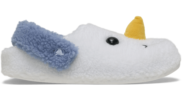 Crocs | Kinder |  Classic Cozzzy Snowman Slipper | Hausschuhe | Weiß | 38
