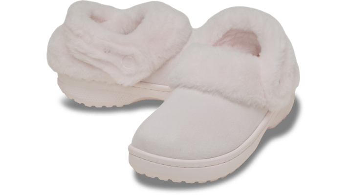 Crocs Suede Kid's Sneakers - Pink - Size 4 - Suede - 214740-7DF