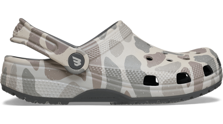 Kids’ BURLEBO Deer Camo Classic Clog