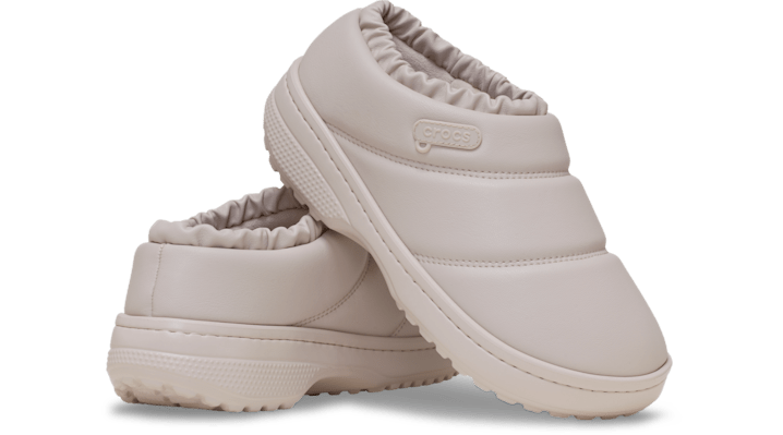 Crocs unisex Unfurgettable Puffy Clogs Cocoa Crème - 215274-2PL