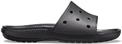 Classic Crocs Slide in Black.