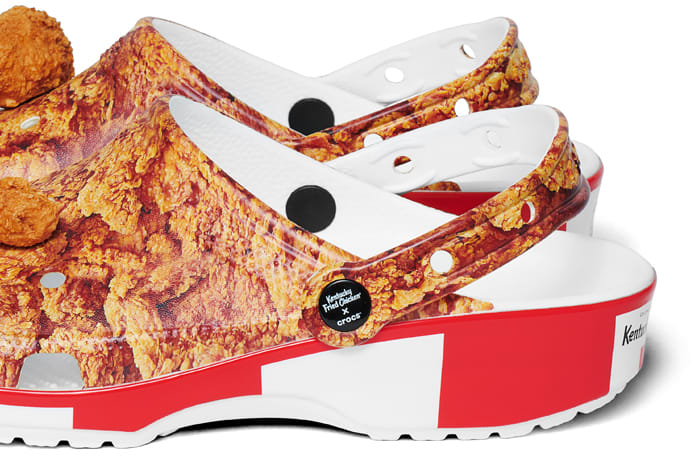 Crocs collab online kfc