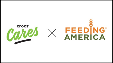 Crocs Cares X Feeding America.