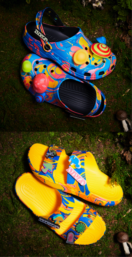 Diplo X Crocs Sandals and clogs.