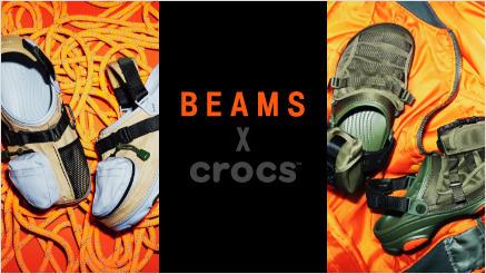 Beams X Crocs.