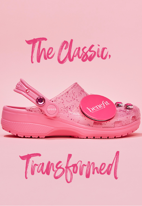 Crocs x Benefit Cosmetics Bring Back Jelly Sandals