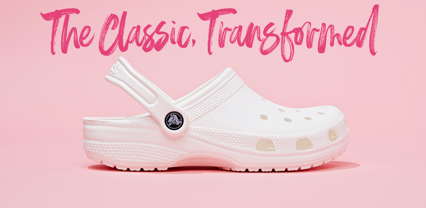White classic clog, Get Classic Transformed.