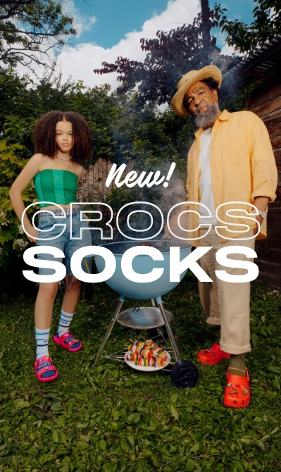 Crocs with Socks | Colourful and Cool Socks | Crocs UK