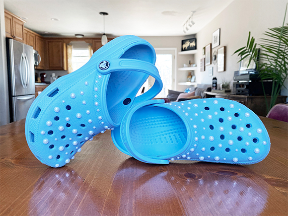 DIY DESIGNER CROCS, WATCH ME DESIGN CROCS