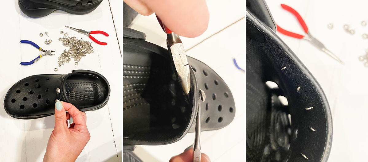 DIY スタッズを設置 ステップ1