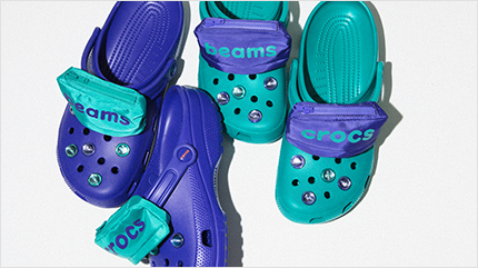 Beams X Crocs コラボ商品のイメージ画像