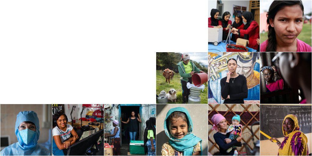 Des femmes du monde entier portant des chaussures Crocs.