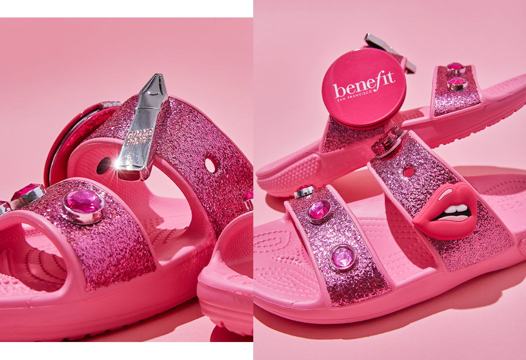 Benefit X Crocs Sandals and clogs