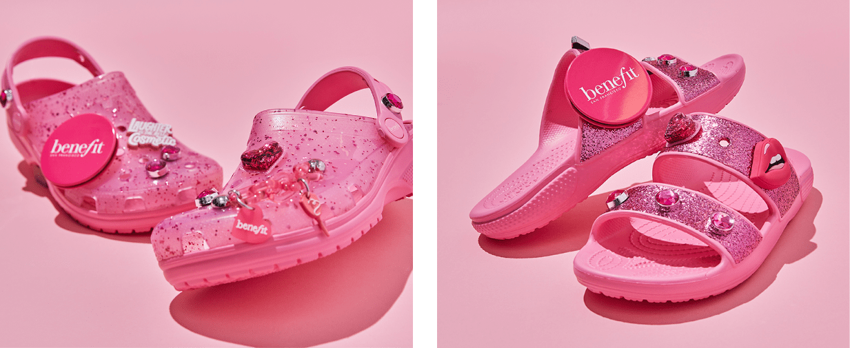 SOLD OUT! Crocs x Benefit Cosmetics Collaboration