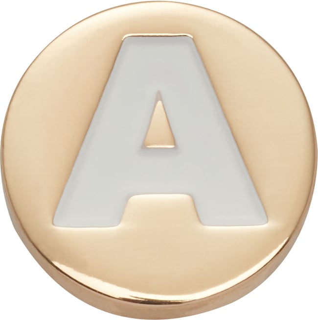 Gold Letter A;