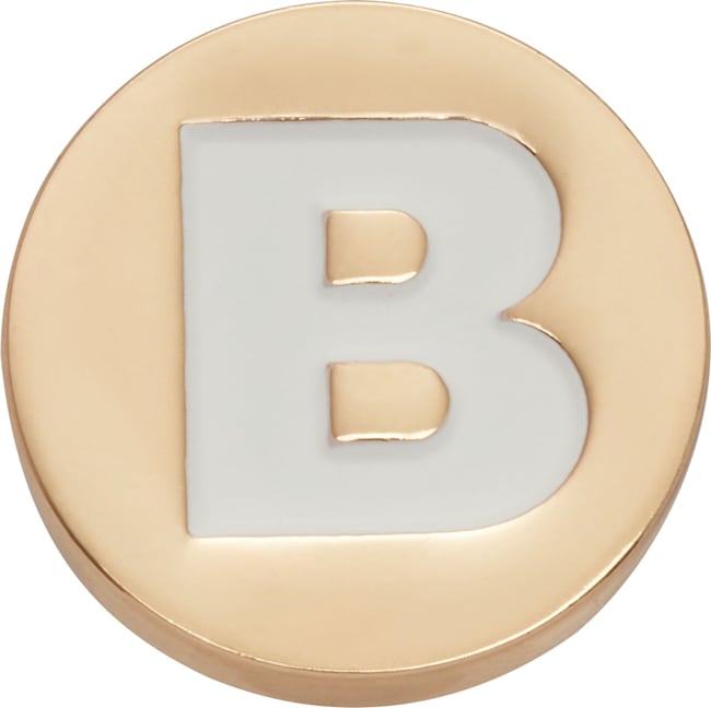 Lettre dorée B