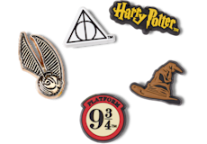 Ensemble de 5 breloques Symboles de Harry Potter;