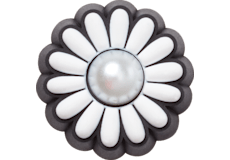 Flower with Pearl Center;