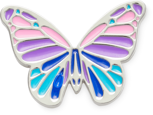 Multi Purple Butterfly
