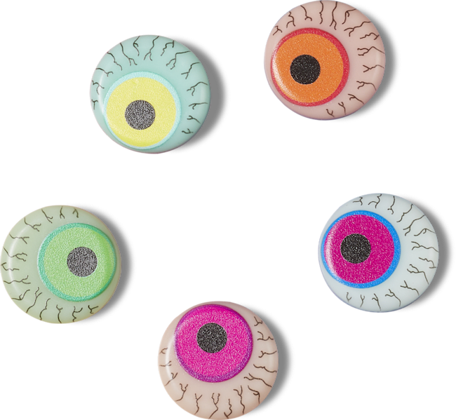 UV Changing Crazy Eyes 5 Pack;