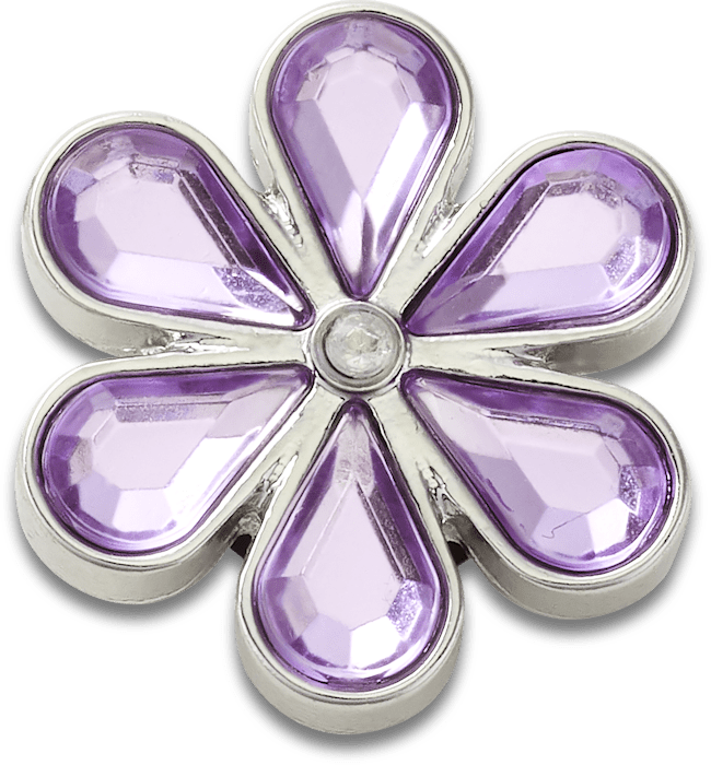 Purple Blinged Out Daisy;