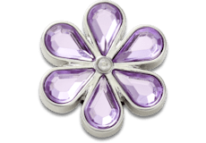 Purple Blinged Out Daisy;